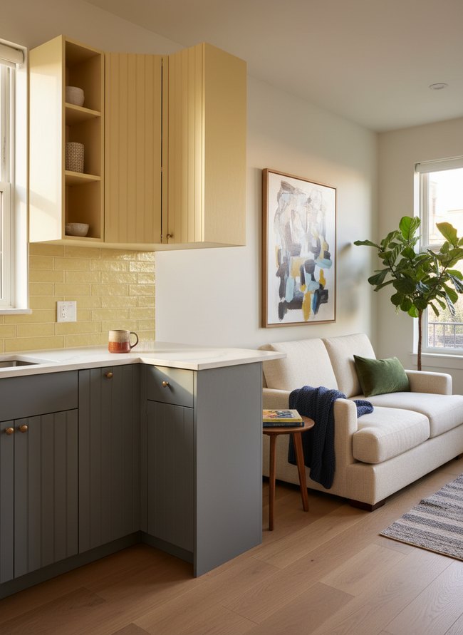 Lemon Grey Modernette Pantry