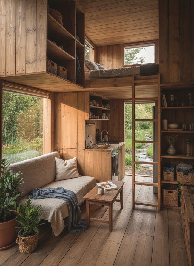 Stackable Wooden Crate Units