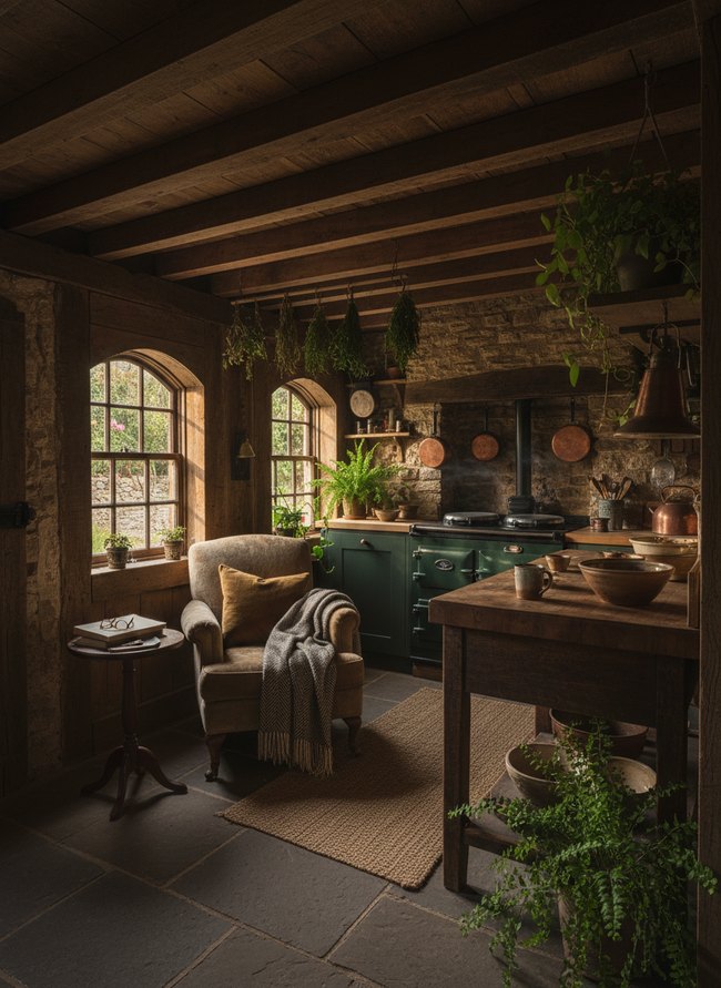Botanical Alcove Cooking Space