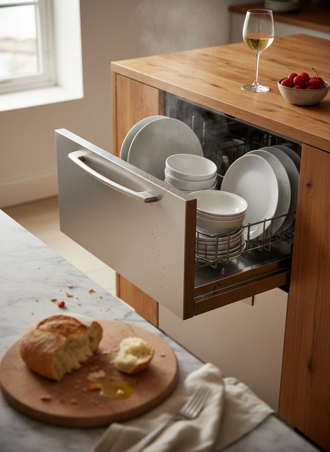 Drawer Style Dishwasher Solution