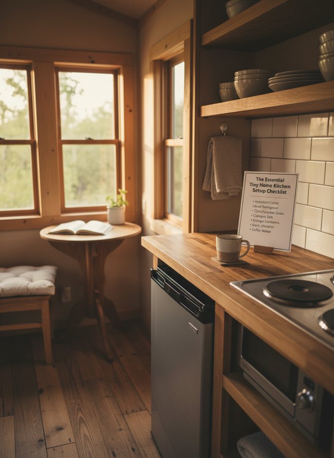 Minimalist Countertop Setup Checklist