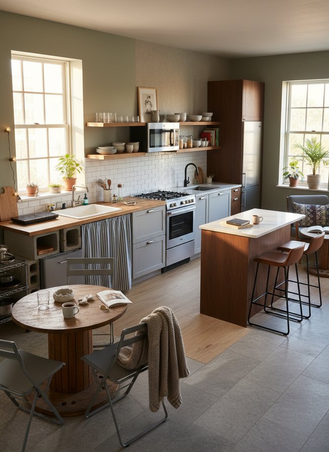 Cornerette Apartment Kitchen