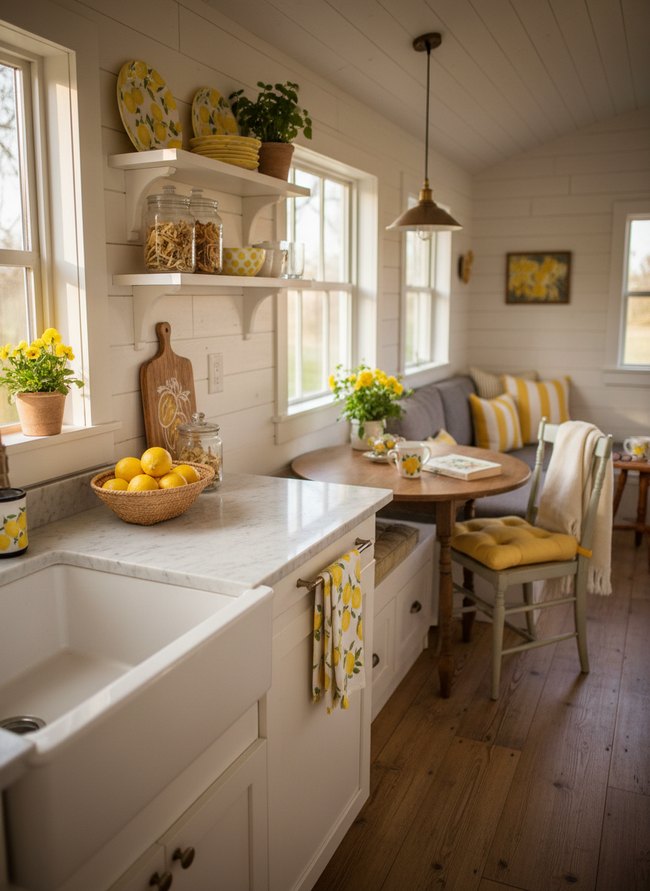 Lemon Citrus Decor Scheme