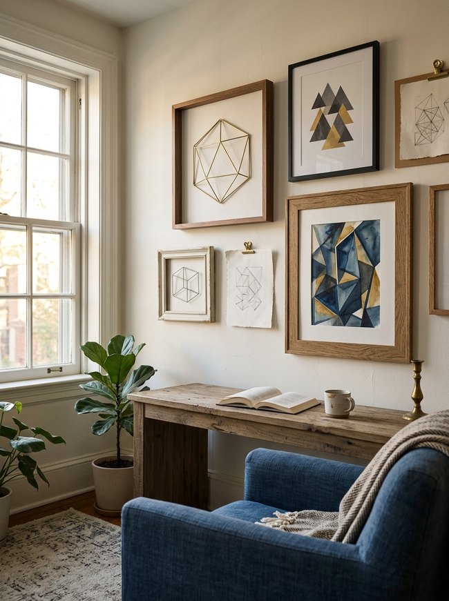 Open Frame Geometric Collection