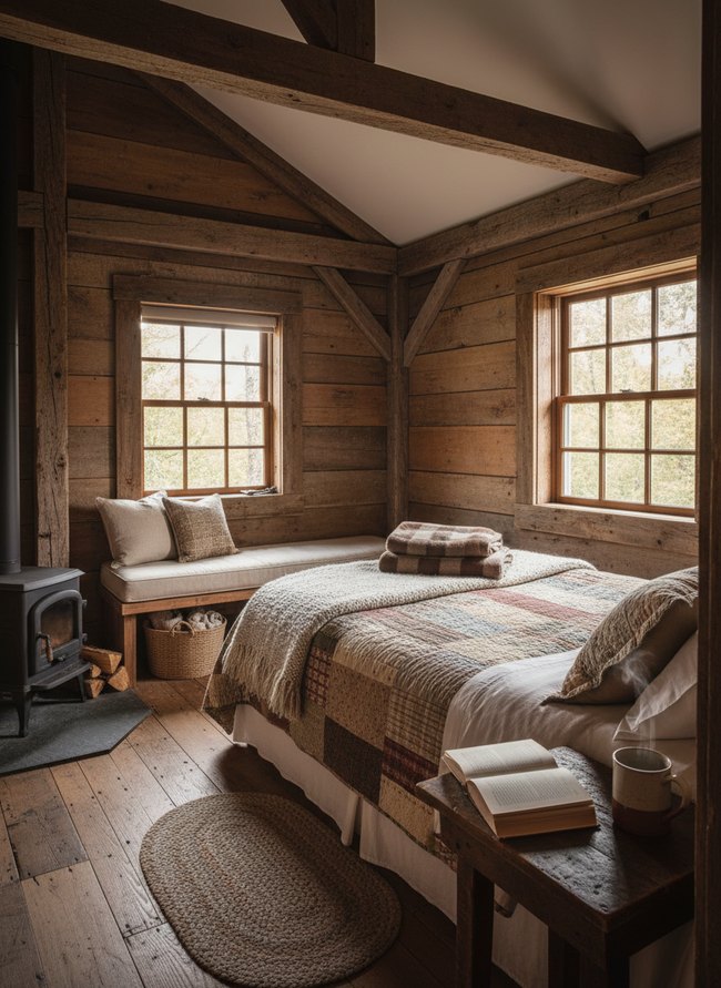 Barnwood Wall Serenity