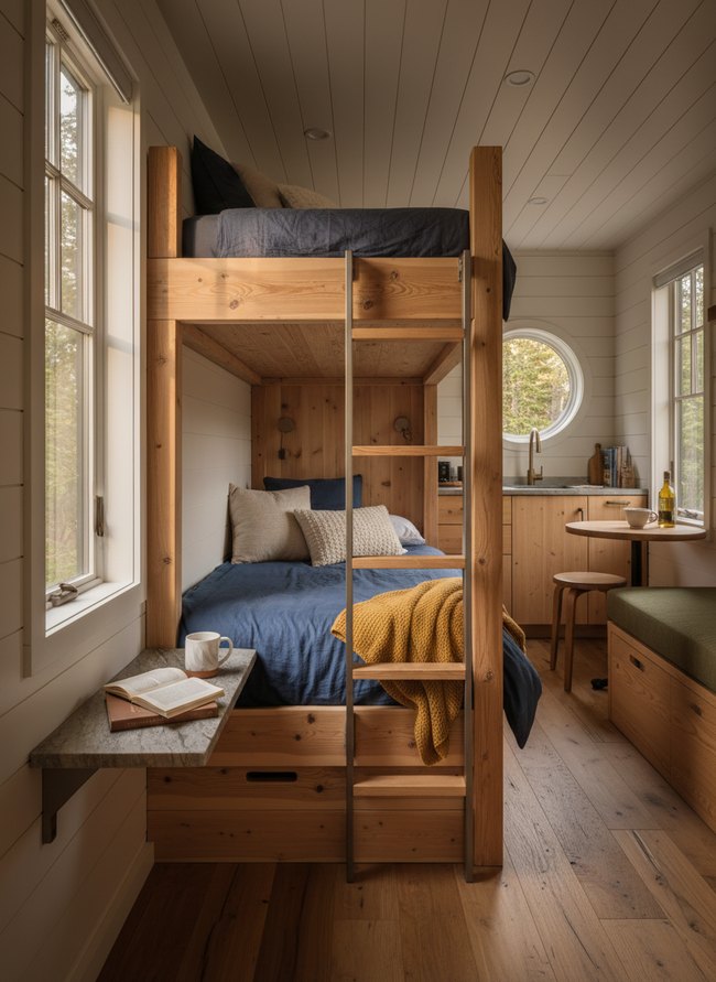 Ladder Access Twin Bunk