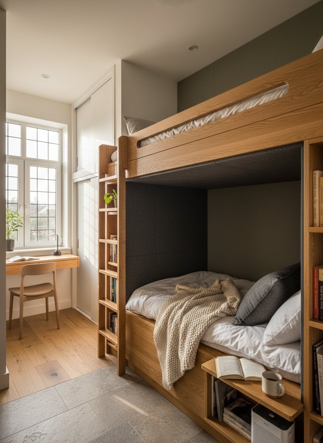 Loft Bed Acoustic Retreat