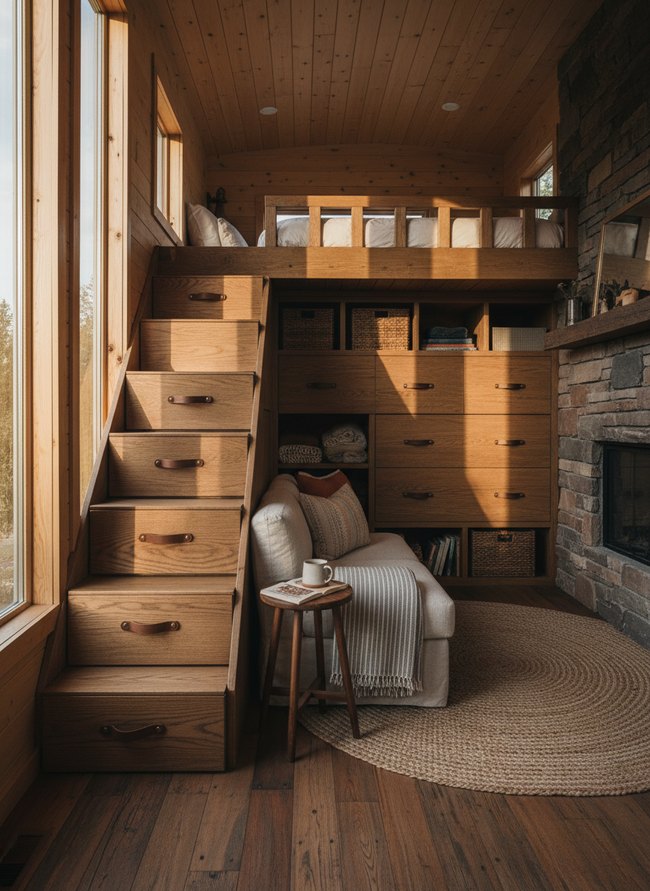 Hidden Under-Mattress Storage