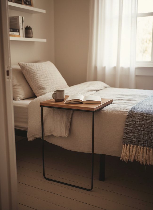 Foldable Tray Bedside
