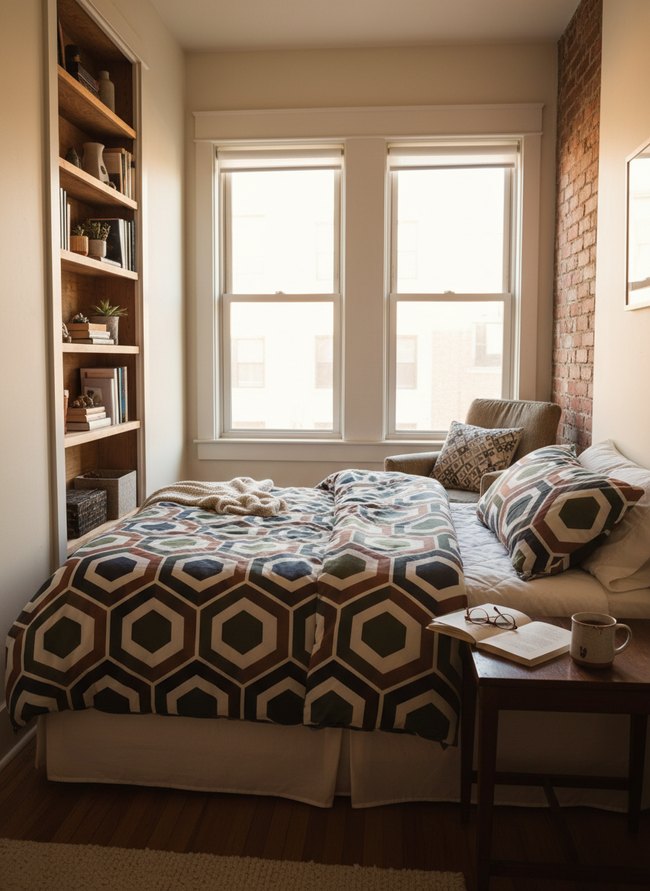 Geometric Pattern Comforter