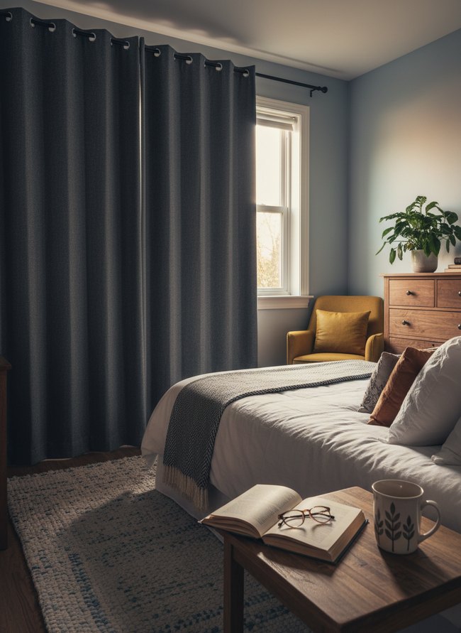 Pleated Accordion Privacy Screen