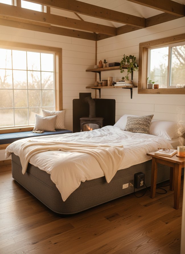 Quick-Inflate Travel Airbed