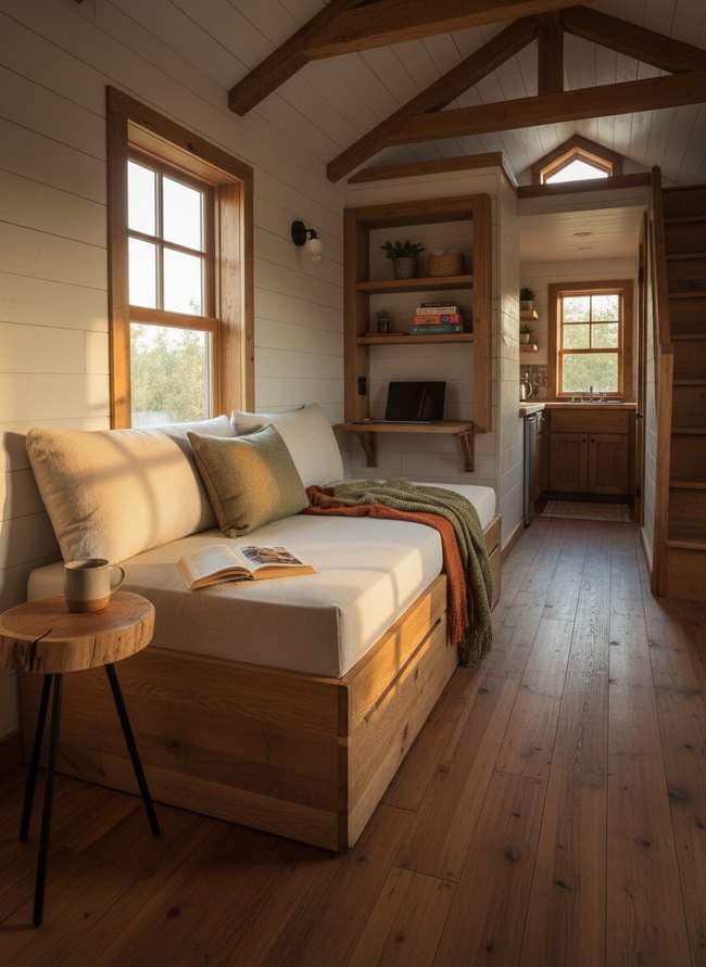 Rustic Farmhouse Studio Daybed