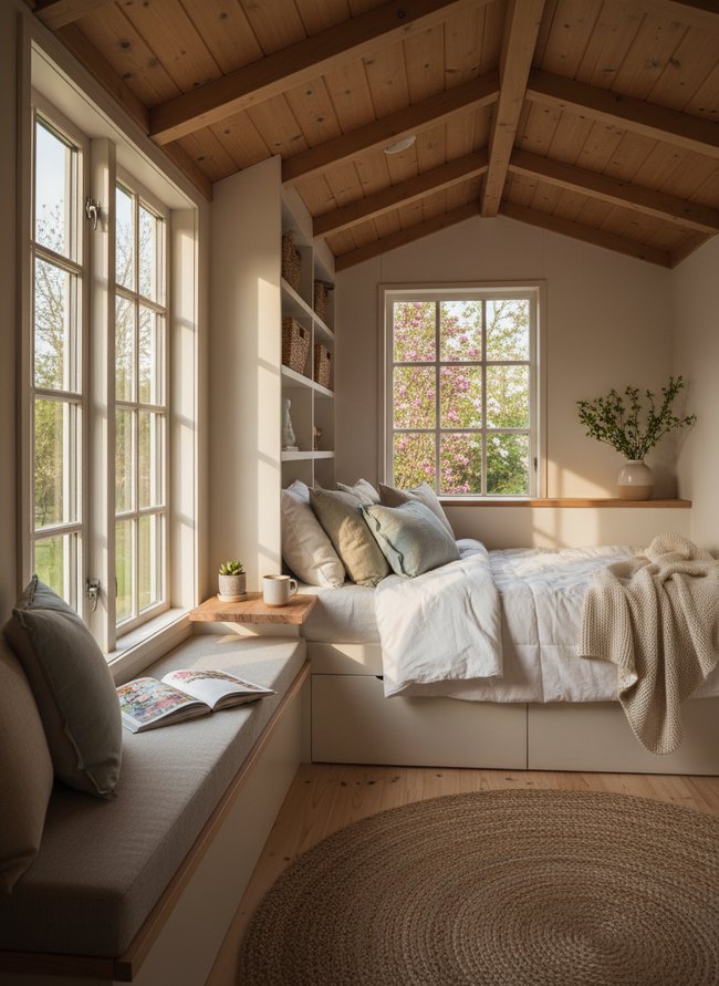 Brightened Scandinavian Sanctuary