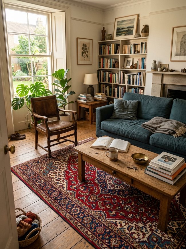 Vibrant Patterned Area Rug