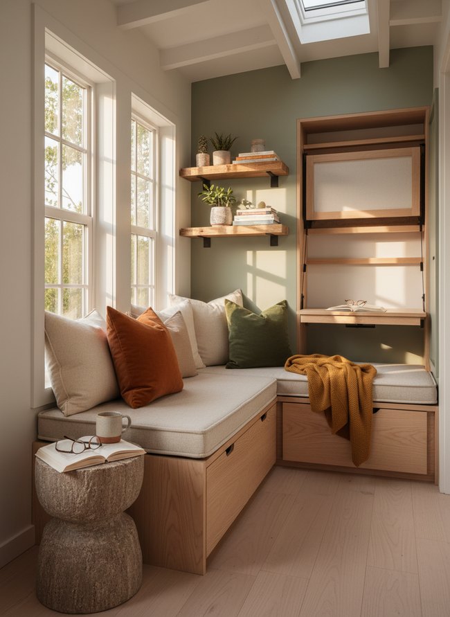 Minimalist Nook Relaxation Zone