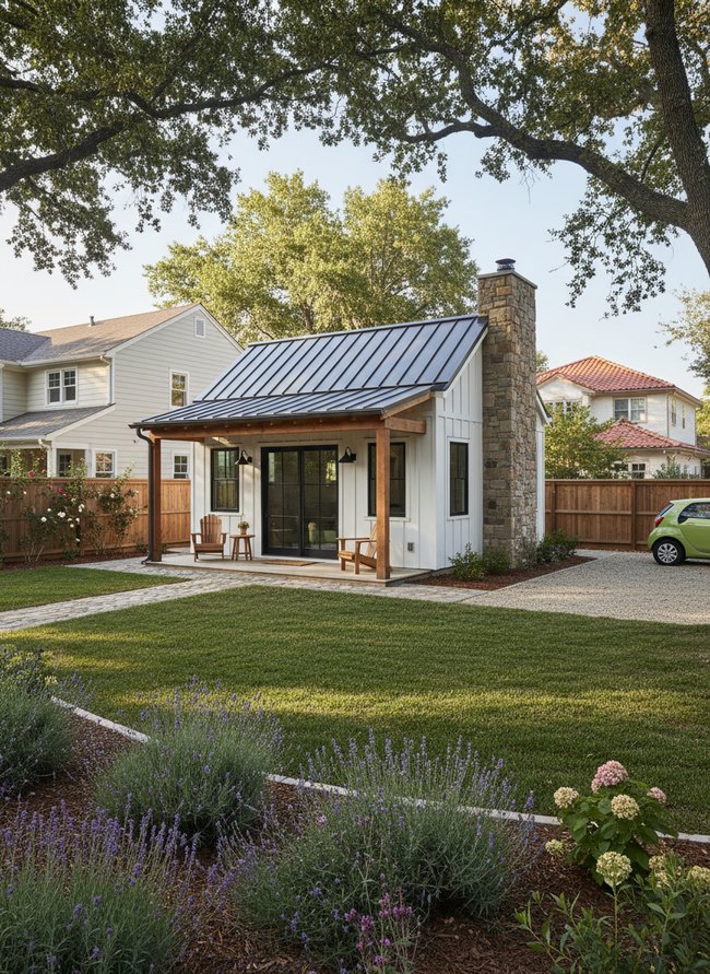Farmhouse Style ADU Exterior