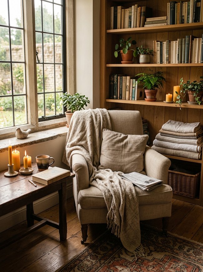 Warm Glow Candle Nook