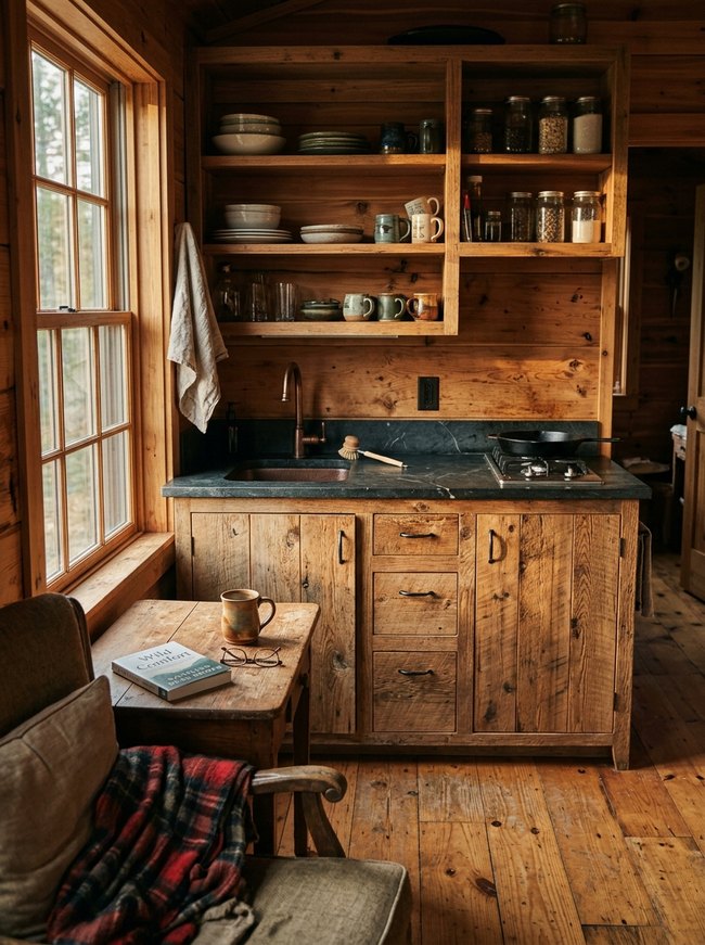 Cedar Plank Kitchenette