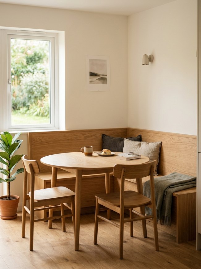 Scandi Oak Dining Alcove