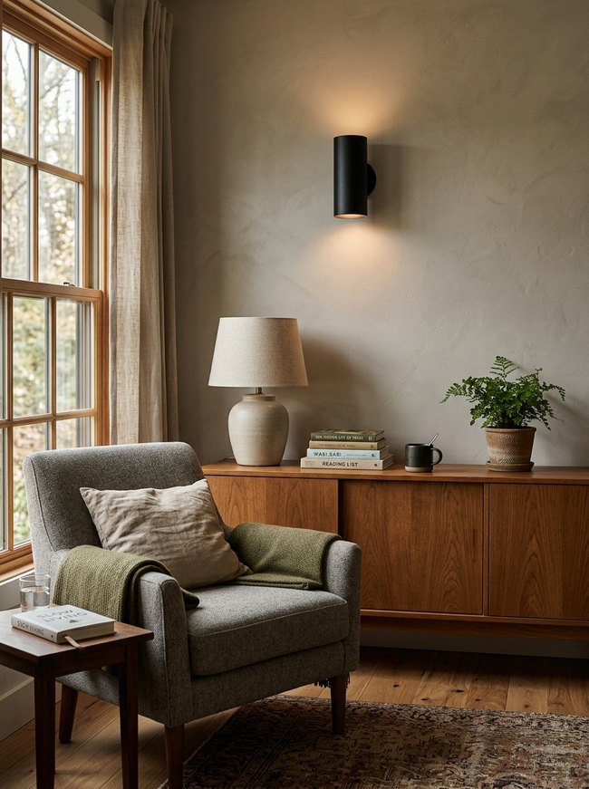 Modern Dimmable Cylinder Sconce