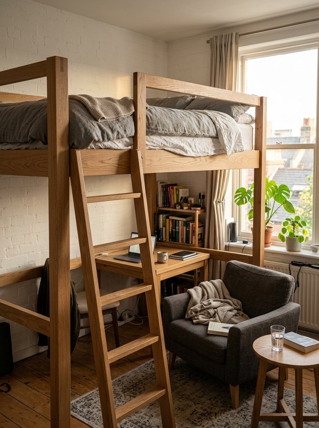 Loft Bed Space Saver