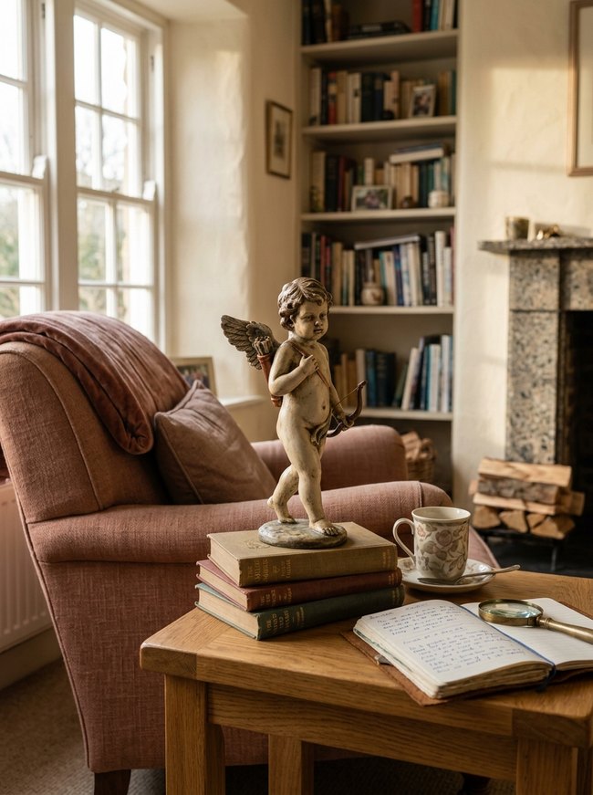 Enchanted Cupid Figurine