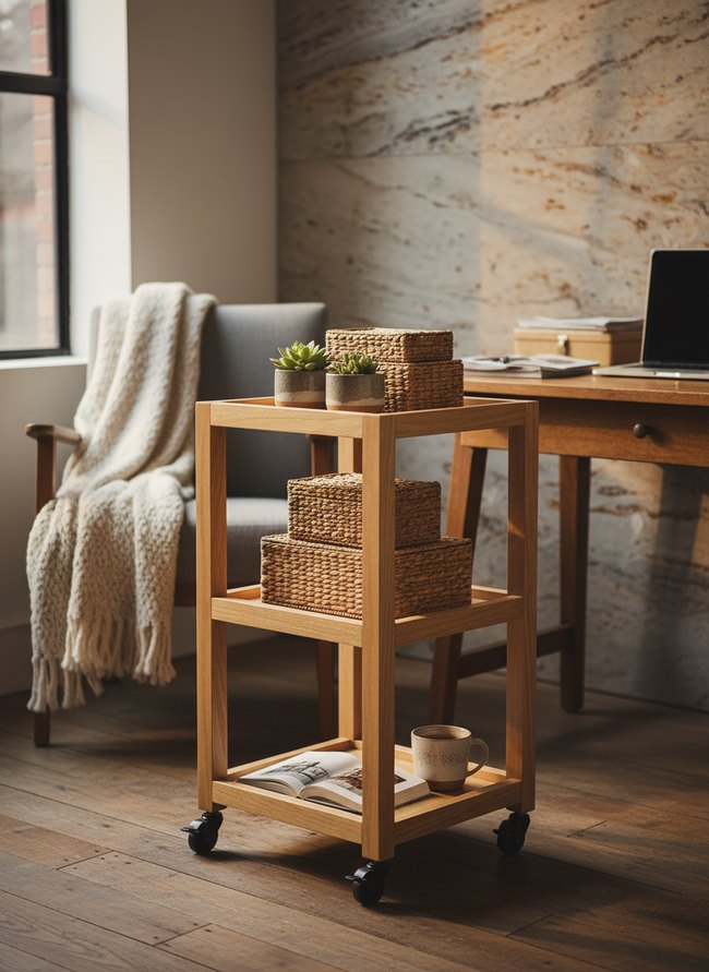 Slim Rolling Cart