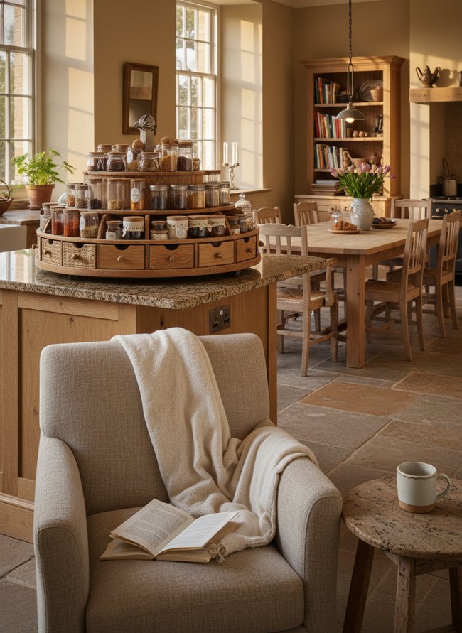 Rotating Countertop Carousel