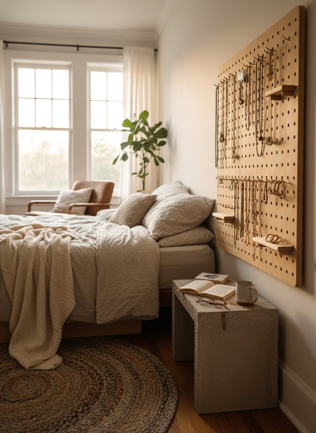 Bedroom Jewelry Rack