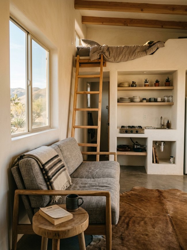 Desert Modern Minimalist Oasis
