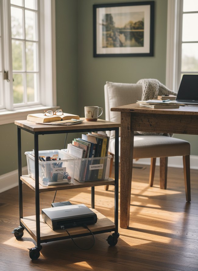 Rolling Utility Cart Storage