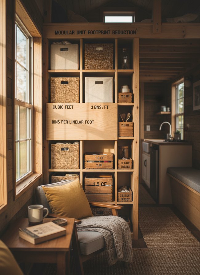 Modular Unit Footprint Reduction