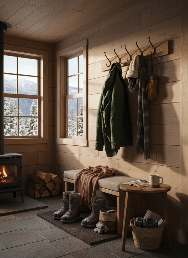 Wall-Mounted Coat Rack