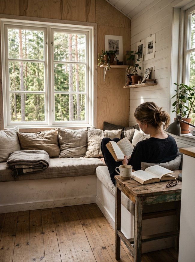 Sunlit Reading Alcove