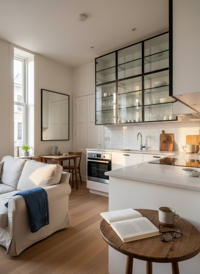 Glass Front Cabinets