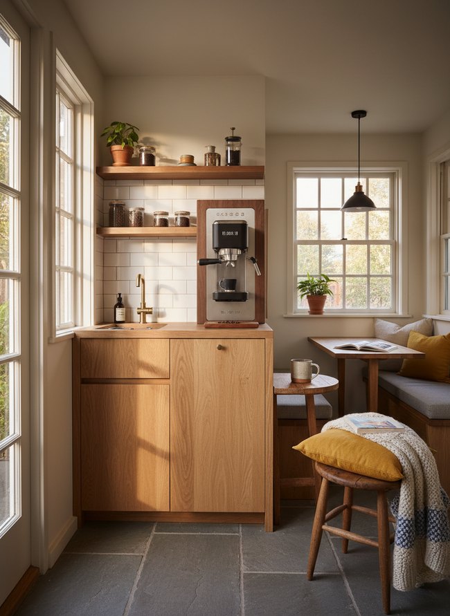 Streamlined Espresso Wall Mount