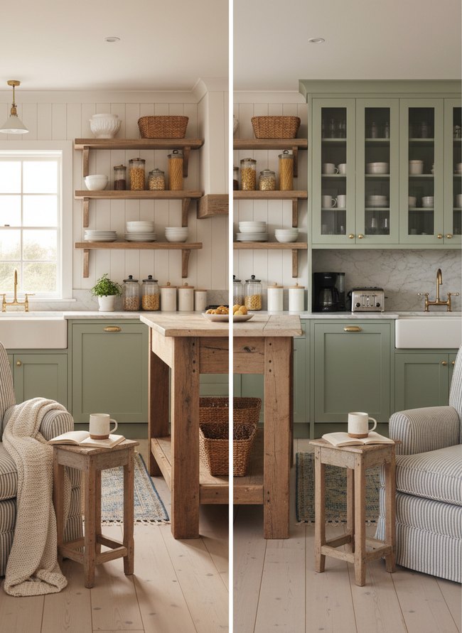 Coastal Cottage Cabinet Dilemma