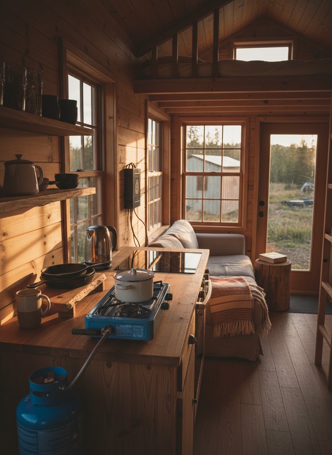 Off-Grid Butane Cooker