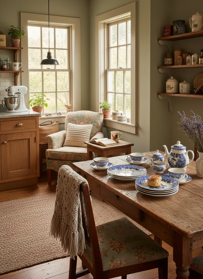 Classic Willow Pattern Dishes
