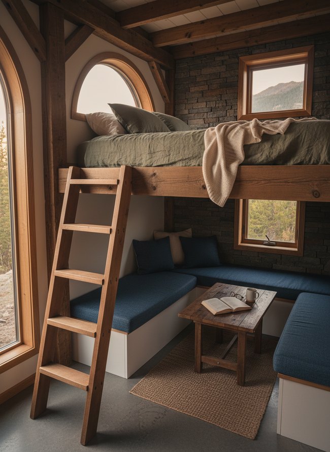 Compact Ladder Access Den
