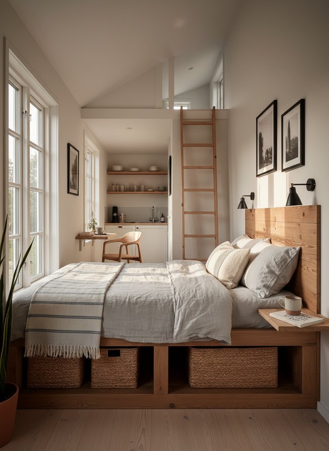 Pine Platform Rest Space