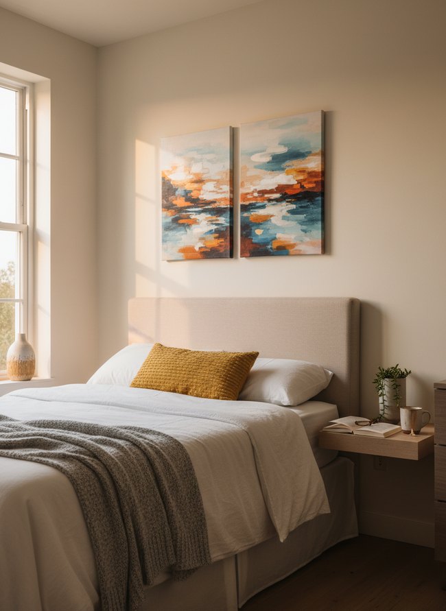 Abstract Canvas Duo