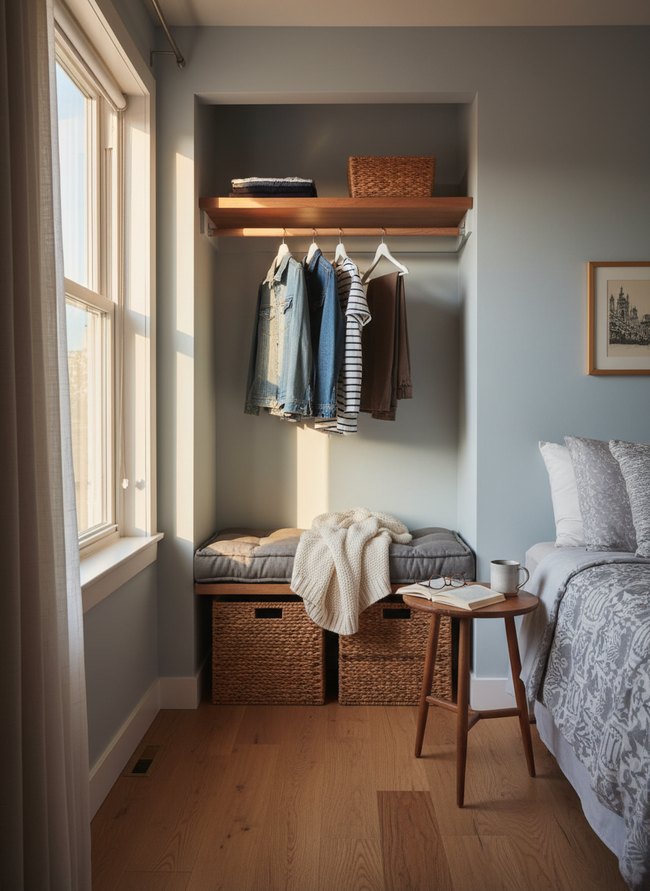 Built-In Nook Closet