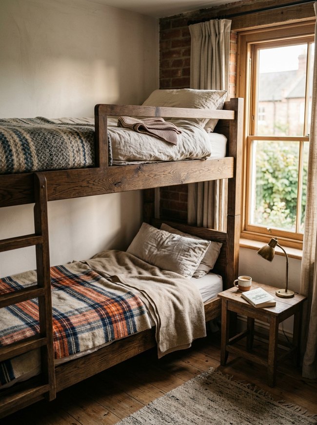 Bunk Bed Wool Accent