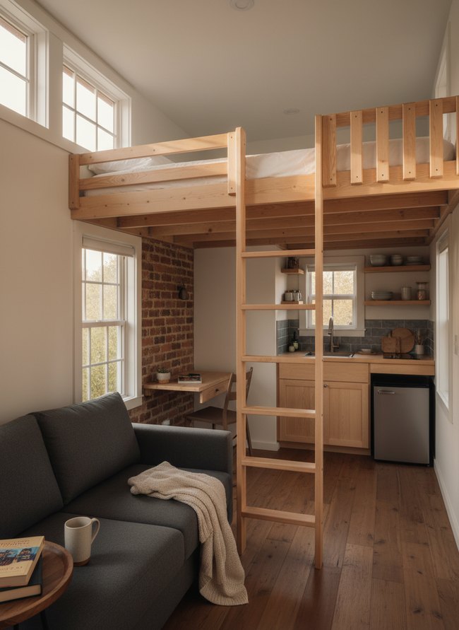 Compact Ladder Loft