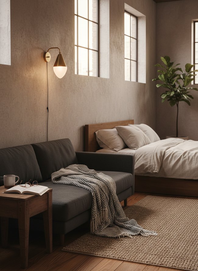 Geometric Cone Wall Light