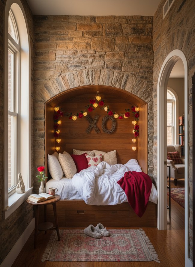 Sweetheart Garland Alcove