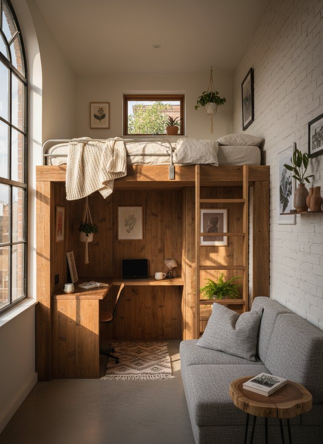 Corner Elevated Sleeping