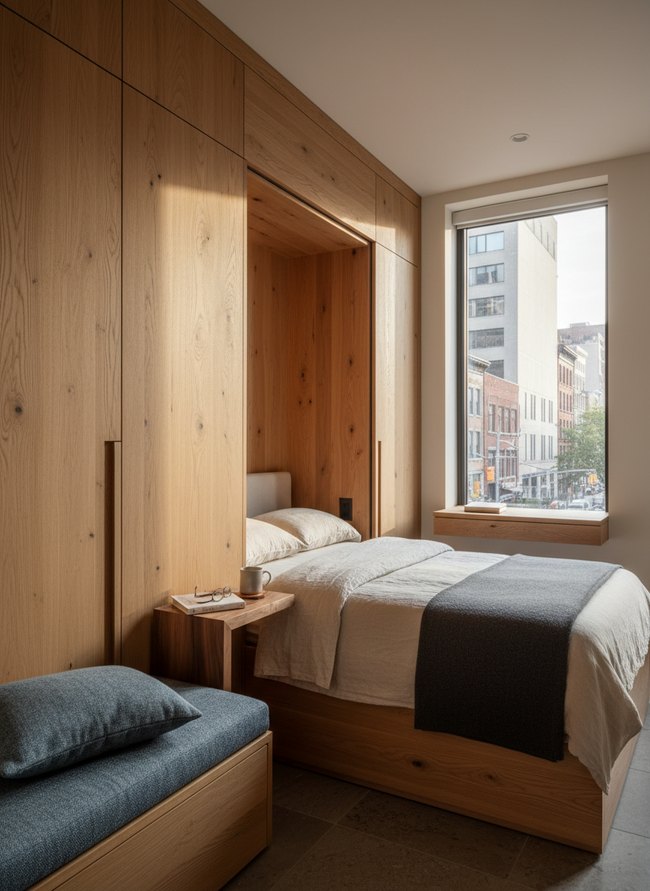 Hidden Pull-Out Bed